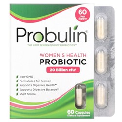 Probulin Пробиотик для женского здоровья, 20 миллиардов КОЕ, 60 капсул