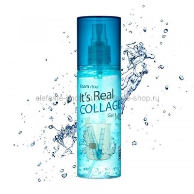 Гель-мист для лица Farmstay Its Real Gel Mist Collagen, 120 мл (51)