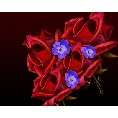 Отдушка косметическая - Красная роза и фиалка 50 гр