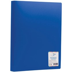 Папка OfficeSpace® с 60 вкладышами, 25мм, 600мкм,, синяя F60L2_294