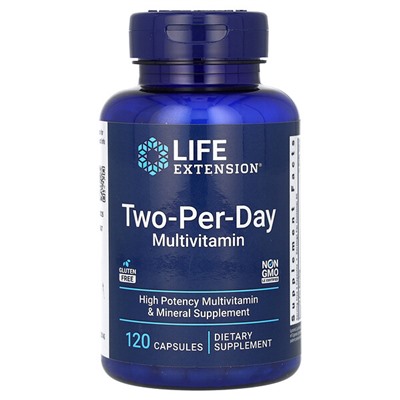 Life Extension Мультивитамины на каждый день - 120 капсул - Life Extension