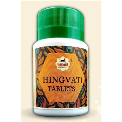 Хингвати, лечение ЖКТ, 60 таб, производитель Гомата; Hingvati, 60 tabs, Gomata Products