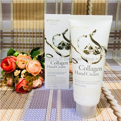 Крем для рук 3W Clinic Collagen Hand Cream, 100 мл (78)