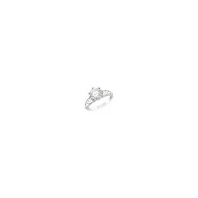 Кольцо из золочёного серебра с горным хрусталем, 92011715