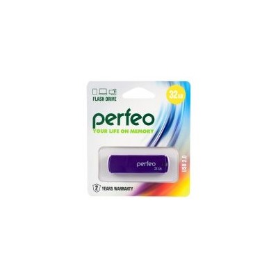 32Gb Perfeo C05 Purple USB 2.0 (PF-C05P032)