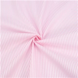 Ткань на отрез бязь плательная 150 см 1663/2 цвет розовый