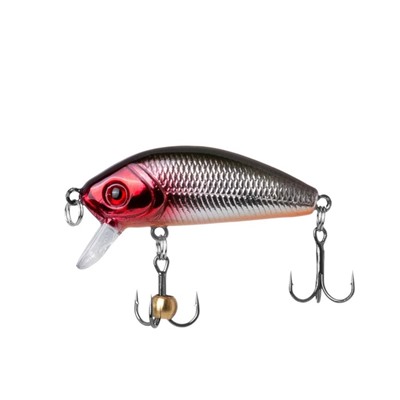 Воблер PREMIER Real Minnow 44, 4.4 см, 3.8 г, минноу, тонущий (0.4-1.8 м), цвет 001 (PR-RM44-001)