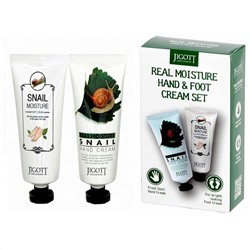 Jigott Real Moisture Hand & Foot Cream Set Набор кремов для рук и ног