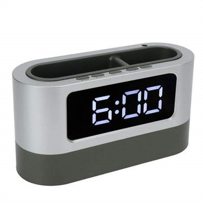 Электронные часы-будильник с подставкой LL-038 с органайзером, календарем