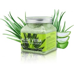 (SALE) Скраб для тела Wokali Aloe Vera 350мл