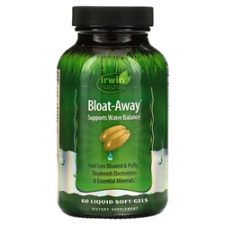 Irwin Naturals Bloat-Away, 60 мягких капсул с жидкостью