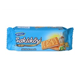 Печенье "Saklikoy" молочное с молочной начинкой 100 гр 1/24 0834-08
