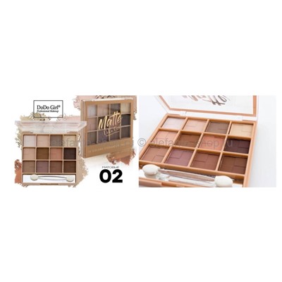 Палетка теней DoDo Girl Matte 12 Colors Eyeshadow Palette (37)