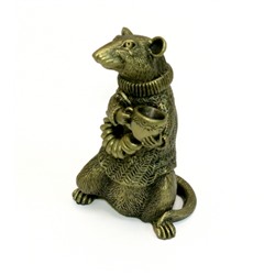Скульптура Мышка с баранками литая, 1540