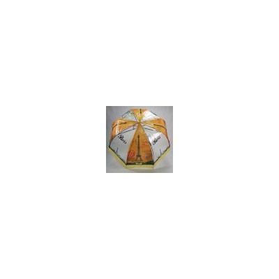 Зонт-трость женский DINIYA арт.683 полуавт 22(56см)Х8К Париж