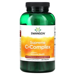 Swanson Витамин C с биофлавоноидами и рутином - 500 мг - 250 таблеток - Swanson