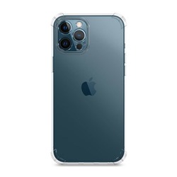 Противоударный силиконовый чехол Прозрачный на iPhone 12 Pro Max