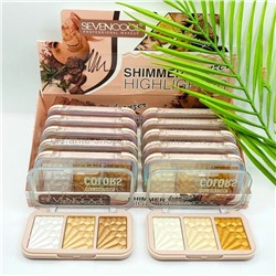 Хайлайтеры Seven Cool Shimmer Highlighter