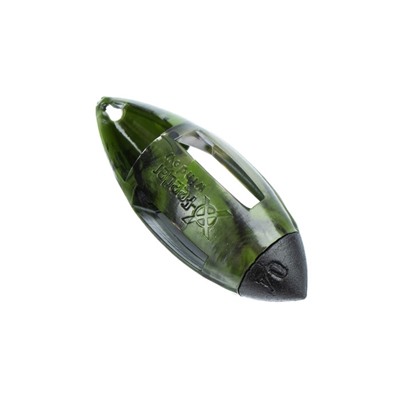 Груз-кормушка пластиковая X-FEEDER PL CAMO BULLET WINDOW M, цвет камо, 70 г, 35 мл