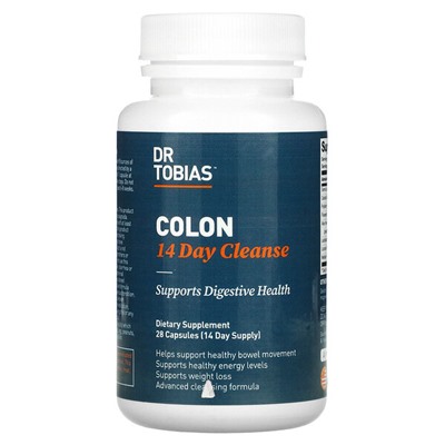 Dr. Tobias Colon 14 Day Cleanse, 28 капсул