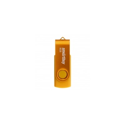 8Gb Smartbuy Twist Yellow USB2.0 (SB008GB2TWY)