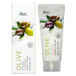 МЯТАЯ УПАКОВКА Ekel Olive Natural Intensive Hand Cream Крем для рук