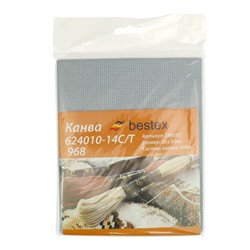 Канва 624010-14C/T, 50*50см 968 Bestex