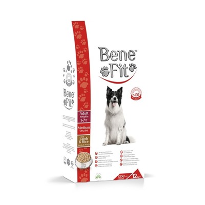 Сухой корм для собак Benefit Adult Medium with Lamb & Rice, 12 кг