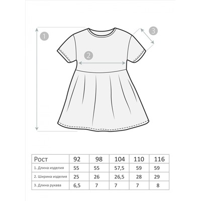 М-2789 Платье 92-116 5шт