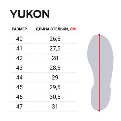 Сапоги зим. Norfin YUKON -50С EVA р.46