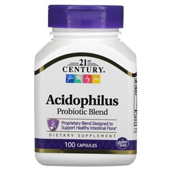 21st Century Acidophilus Probiotic Blend - 100 капсул - 21st Century