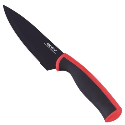 Нож нерж Эффект поварской 15см красный ТМ Appetite FLT-002B-1R