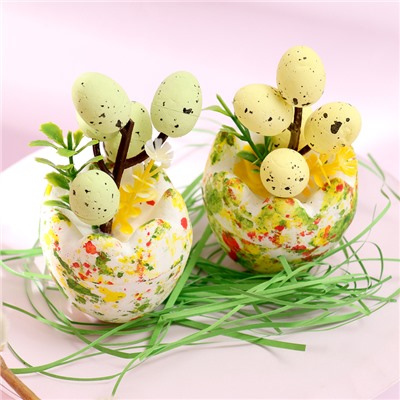 Набор для декора пасхальный « Яйца» 5 × 12 × 10 см
