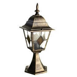 Светильник ландшафтный Arte Lamp Berlin A1014FN-1BN, E27, 75 Вт, 19х19х46 см, 1100 Лм, чёрный