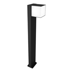 Светильник ландшафтный Arte Lamp Belgrade A5193PA-1BK, LED, 12 Вт, 10х14х75 см, 500 Лм, чёрный