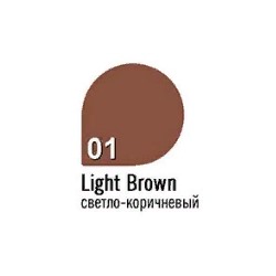 Alvin D`or Лайнер д/бровей P-10 Brow Tattoo 7мл. в кор. (тон 01, Light brown)