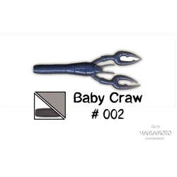 Приманка GARY YAMAMOTO Baby Craw, 95 мм, 10 шт., набор, 01854_421