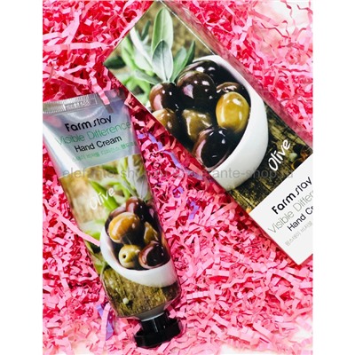 Крем для рук Farmstay Olive Visible Difference Hand Cream 100g (78)