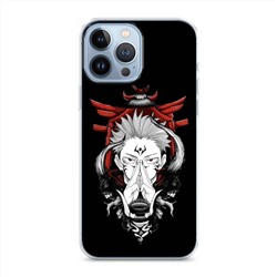 Силиконовый чехол Sukuna Oni на iPhone 13 Pro Max