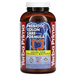 Yerba Prima Prebiotic Colon Care Formula, 12 oz (340 g)