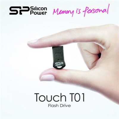 8Gb Silicon Power Touch T01 Black (SP008GBUF2T01V1K)
