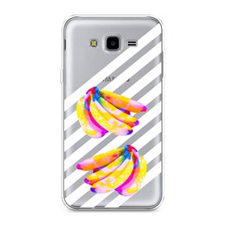 Силиконовый чехол White bananas на Samsung Galaxy J7 Neo