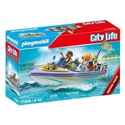 Playmobil. Конструктор арт.71366 "Honeymoon Speedboat Trip" (Путешествие на катере для новобрачных)