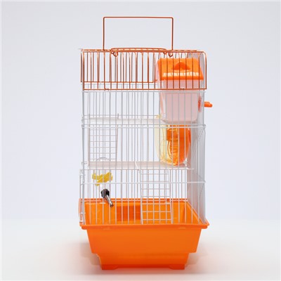 Клетка для грызунов с наполнением RT-3, 30 х 23 х 39 см, оранжевая (фасовка 12 шт)