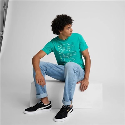 Triple Logo Men's Tee