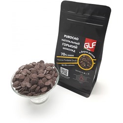 Горький шоколад Purocao (Пуракао) GLF 70% (39/41) пакет 500 гр