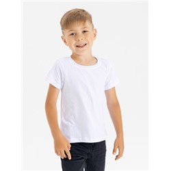 Белая футболка "ШКОЛА 2022" для девочки (440740010)