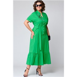 Платье  EVA GRANT артикул 7168 зелень