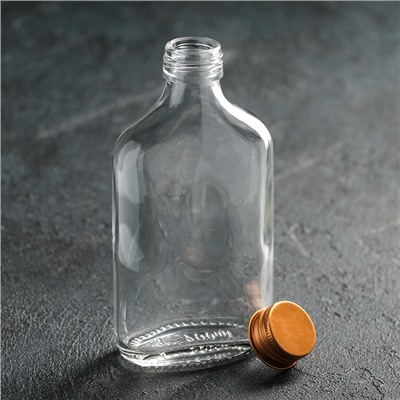 Бутылка стеклянная для соусов и масла, 200 мл, 7×3,6×15 см