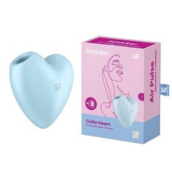 Вакуумно-клиторальный стимулятор Satisfyer Cutie Heart (blue)